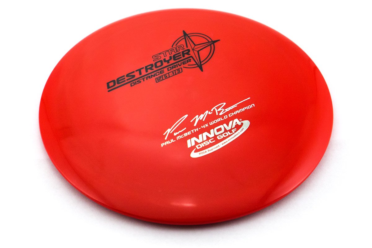 Innova Destroyer Star Line disc in a vibrant multi-color finish for long-distance stability