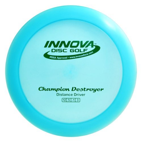 Innova Destroyer headwind drive maintains stability for controlled shots in wind.