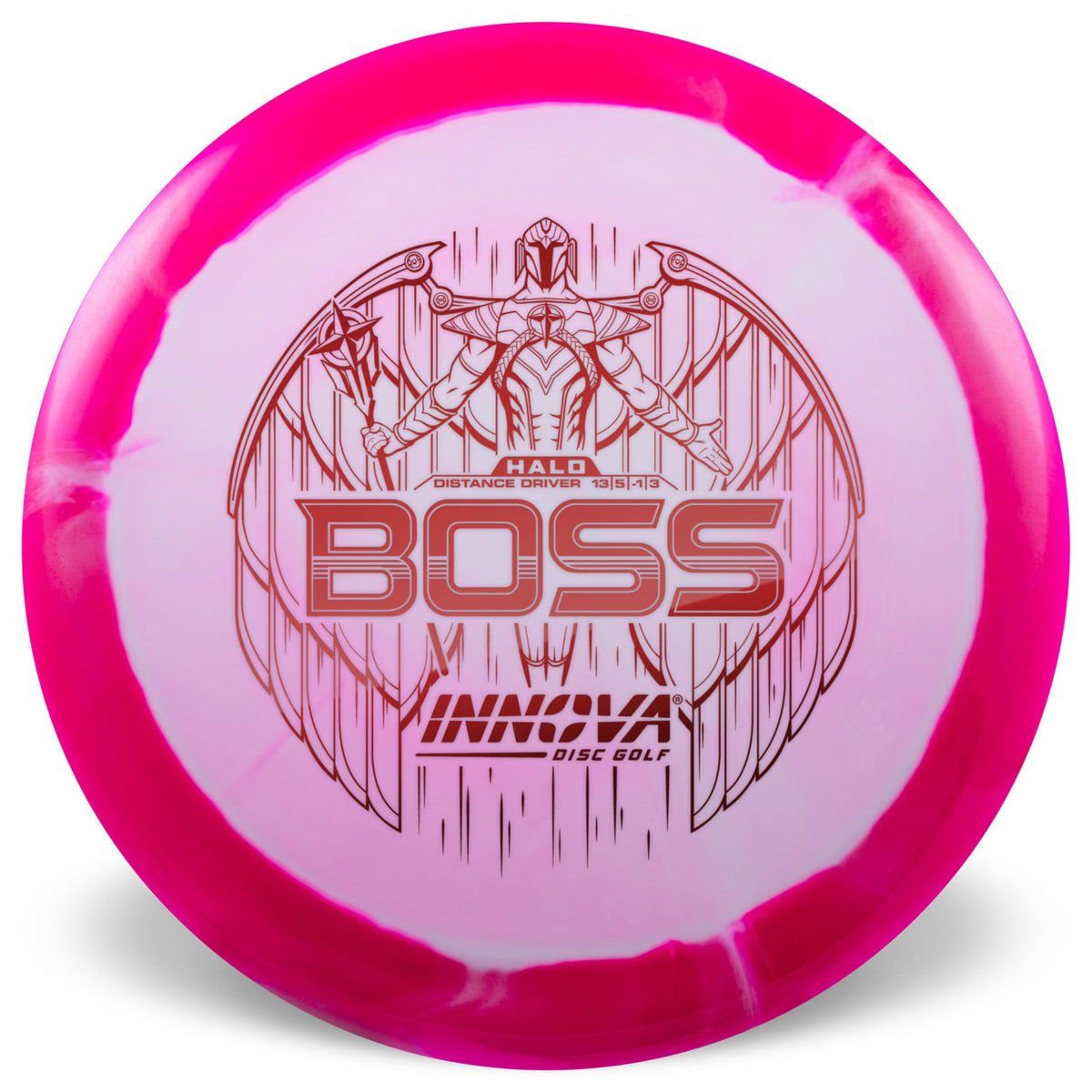 Innova Boss distance driver boosts tee shot distance on open courses.