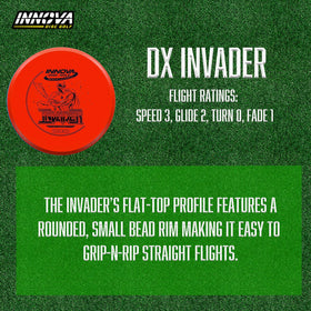Innova mini marker from the set for practice rounds and team bag display.