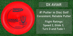 Innova Roc3 mid-range disc offering straight approach control for consistent accuracy.