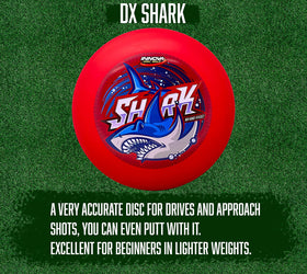 Innova Shark DX mid-range, versatile drives and approaches for new players