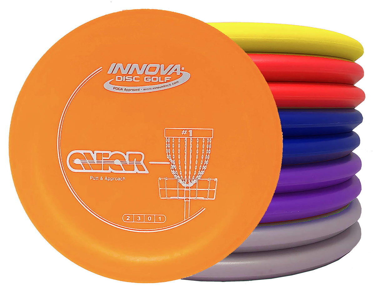 Innova DX Aviar putter with color variation for on-course training and confidence.