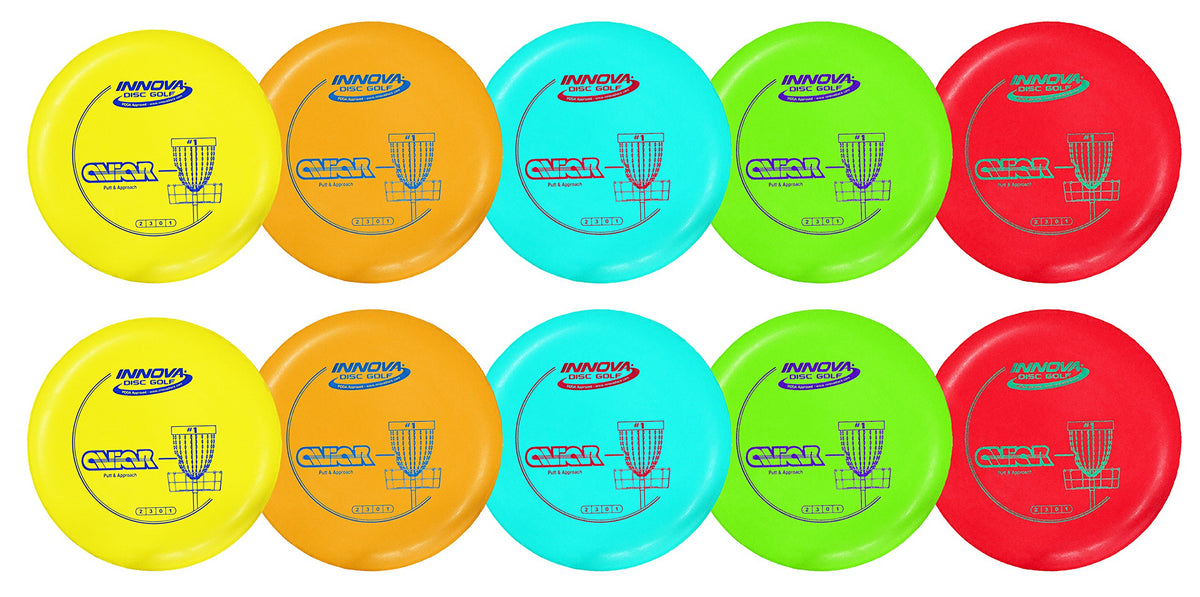 Innova DX Aviar putter pack of 10 for versatile practice and consistent putts.