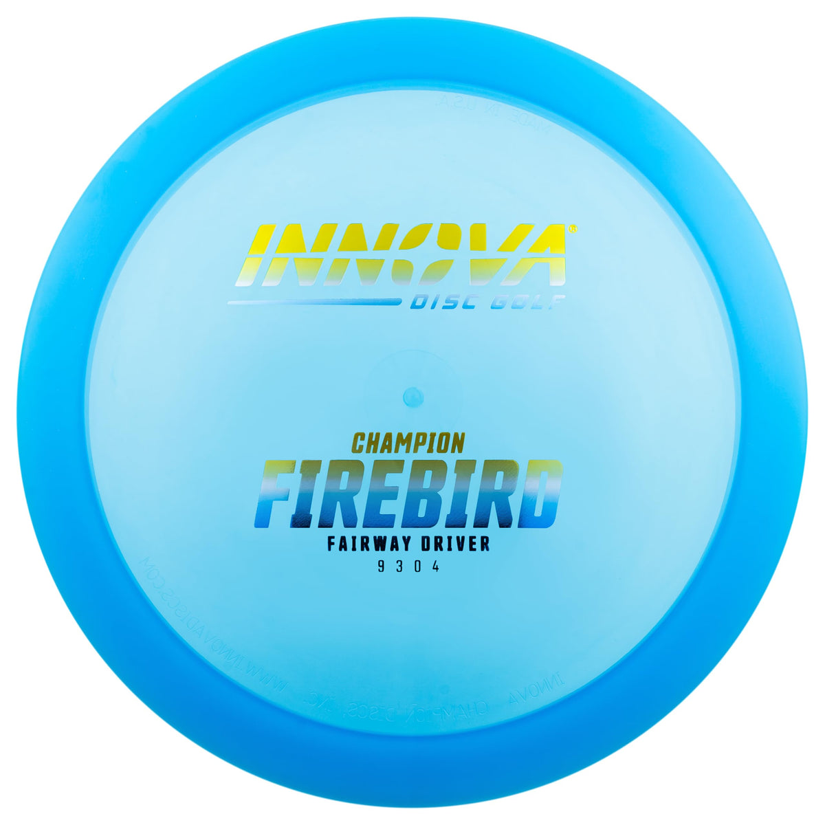 Innova Firebird driver front view shows speed and stability for headwinds