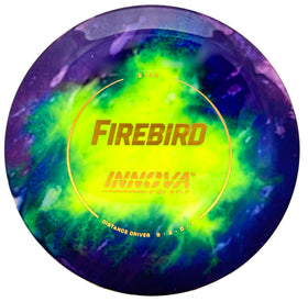 Innova Firebird Star plastic with i-Dye design for grip and durability