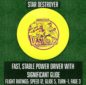 Innova five-disc set packaging showcasing a complete starter kit for discs