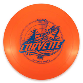 Innova G-Star Corvette distance driver front view for confident long-range throws