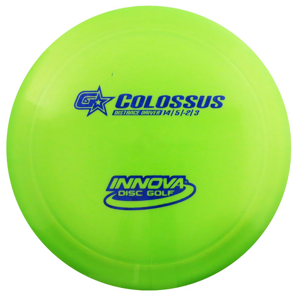 INNOVA GStar Colossus distance driver in flight for long-range throws