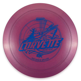Innova G-Star Corvette distance driver in-hand shot emphasizes reliable all-weather grip.