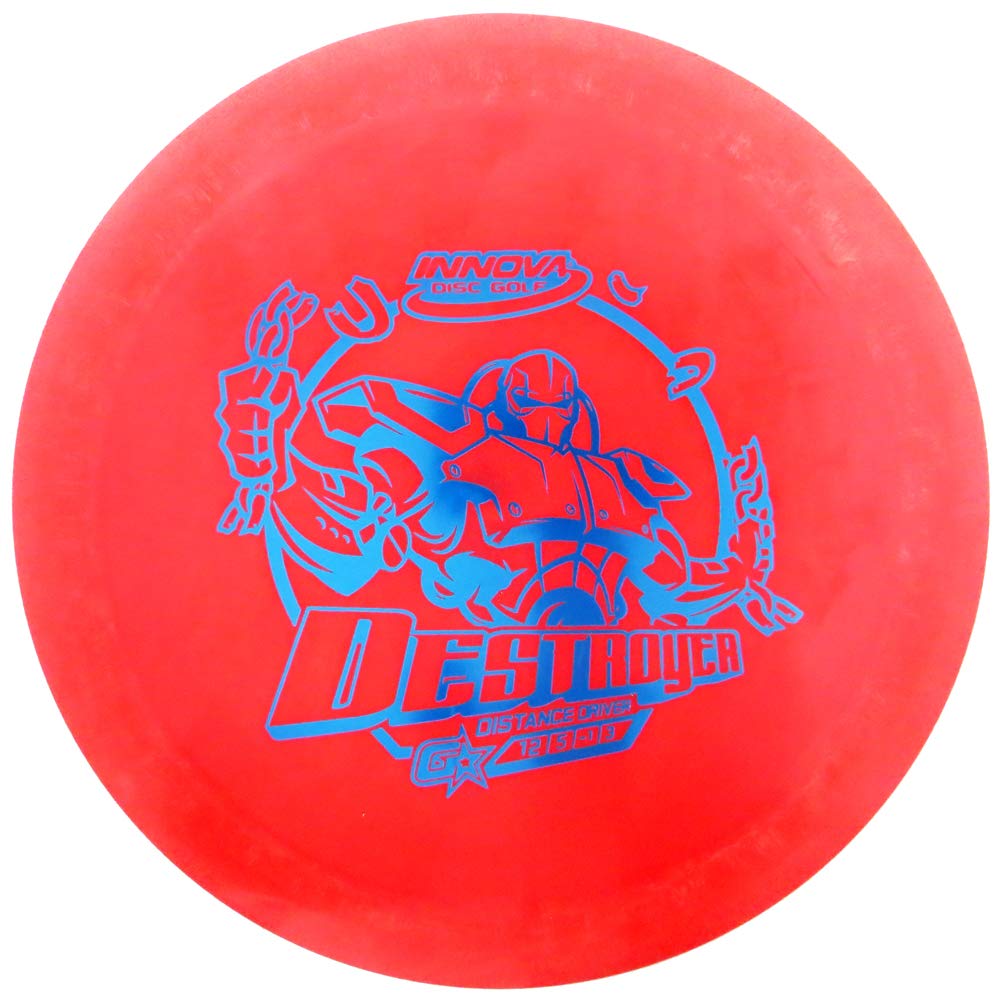 INNOVA G-Star Destroyer in hand for a powerful long throw.