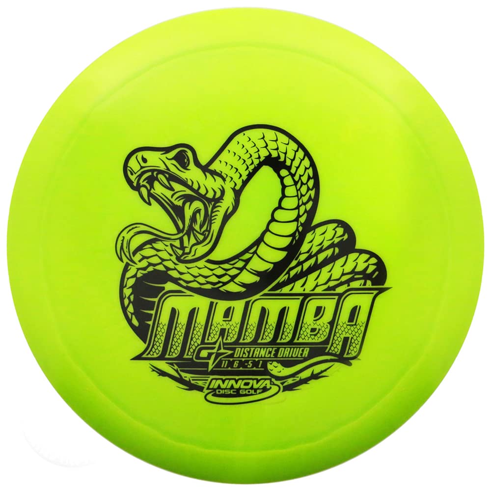 INNOVA GStar Mamba distance driver, flight-ready pose, ideal for long-range shots with light effort.