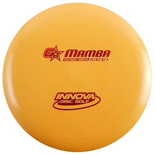 INNOVA GStar Mamba distance driver in flight, ideal for turnover lines with tailwinds.