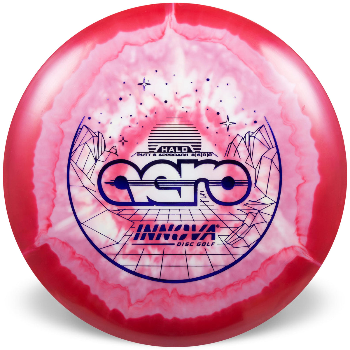 Innova Halo Star Aero Putter uses durable halo plastic for long-lasting practice.