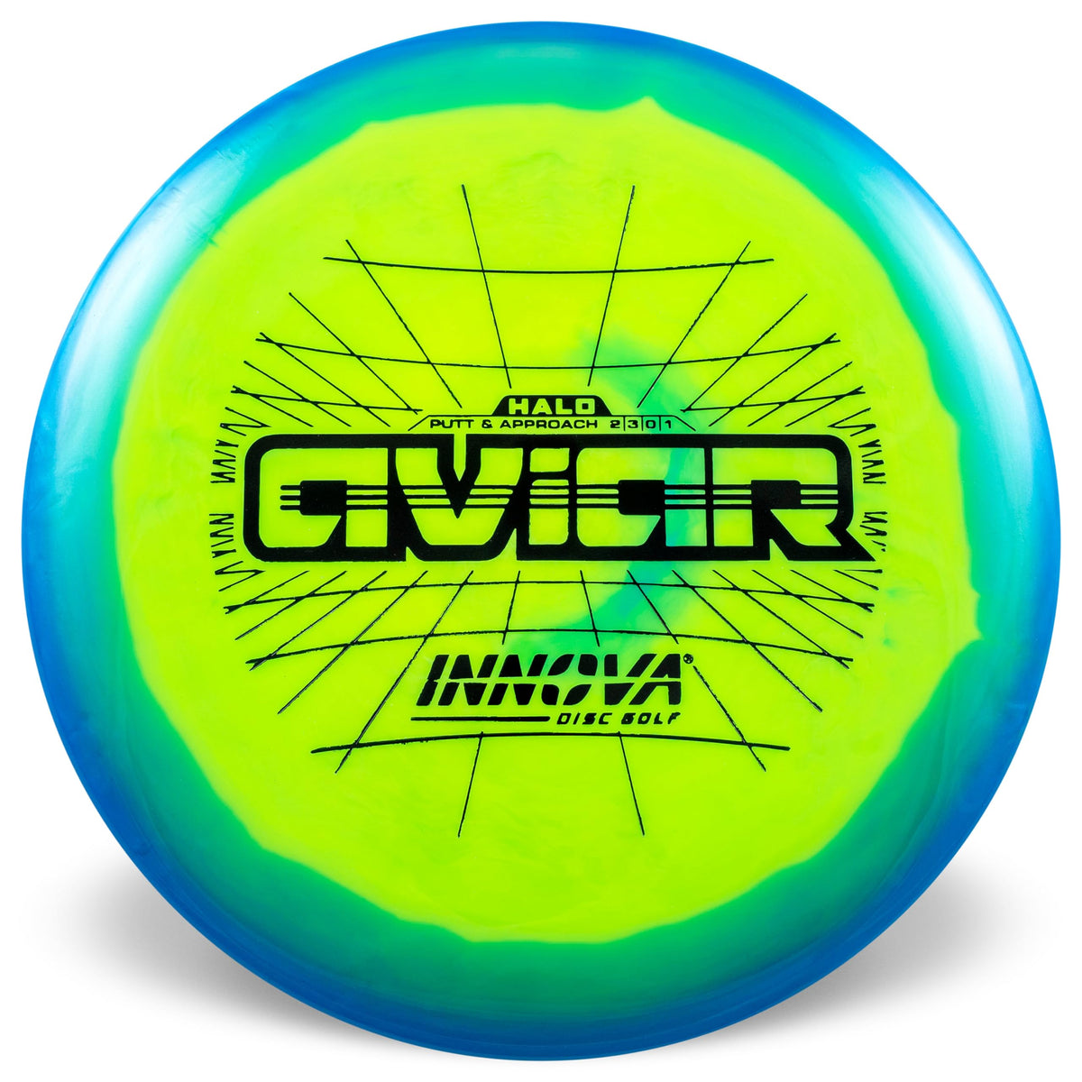 Innova Halo Star Aviar putter side profile emphasizing balanced stability