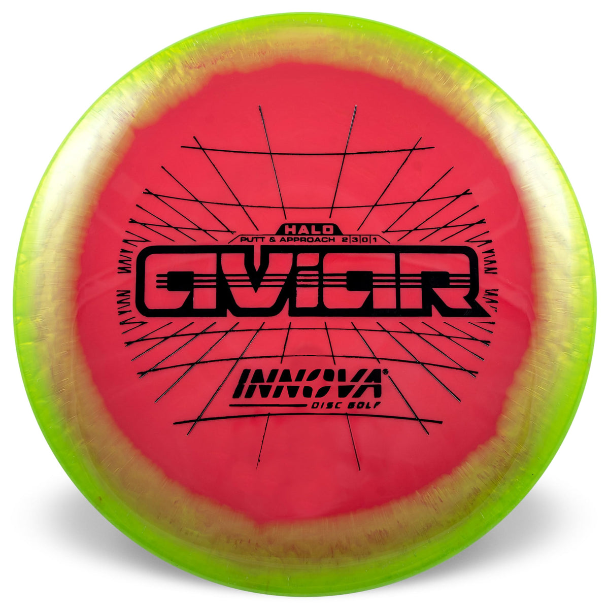 Innova Halo Star Aviar putter close-up two-tone halo rim detail