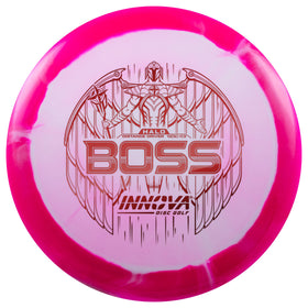 Innova Halo Star Boss color-contrast rim aids quick recognition on courses