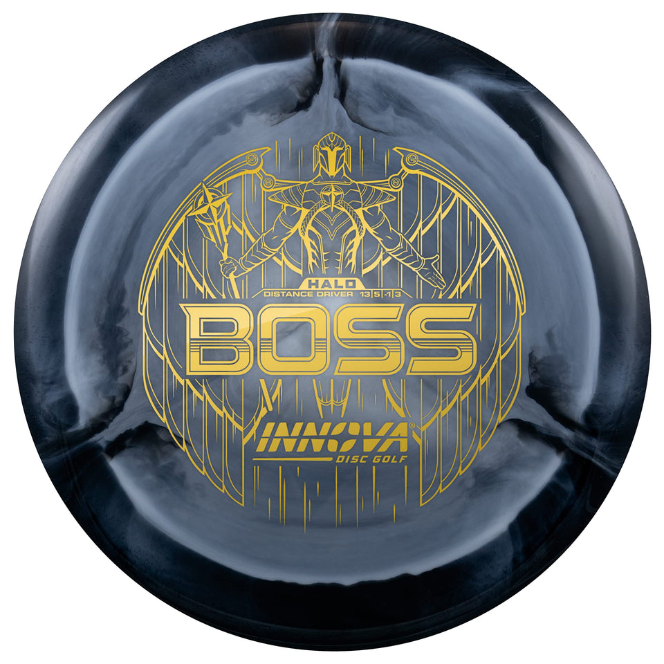 Innova Halo Star Boss disc with flight view highlighting distance potential