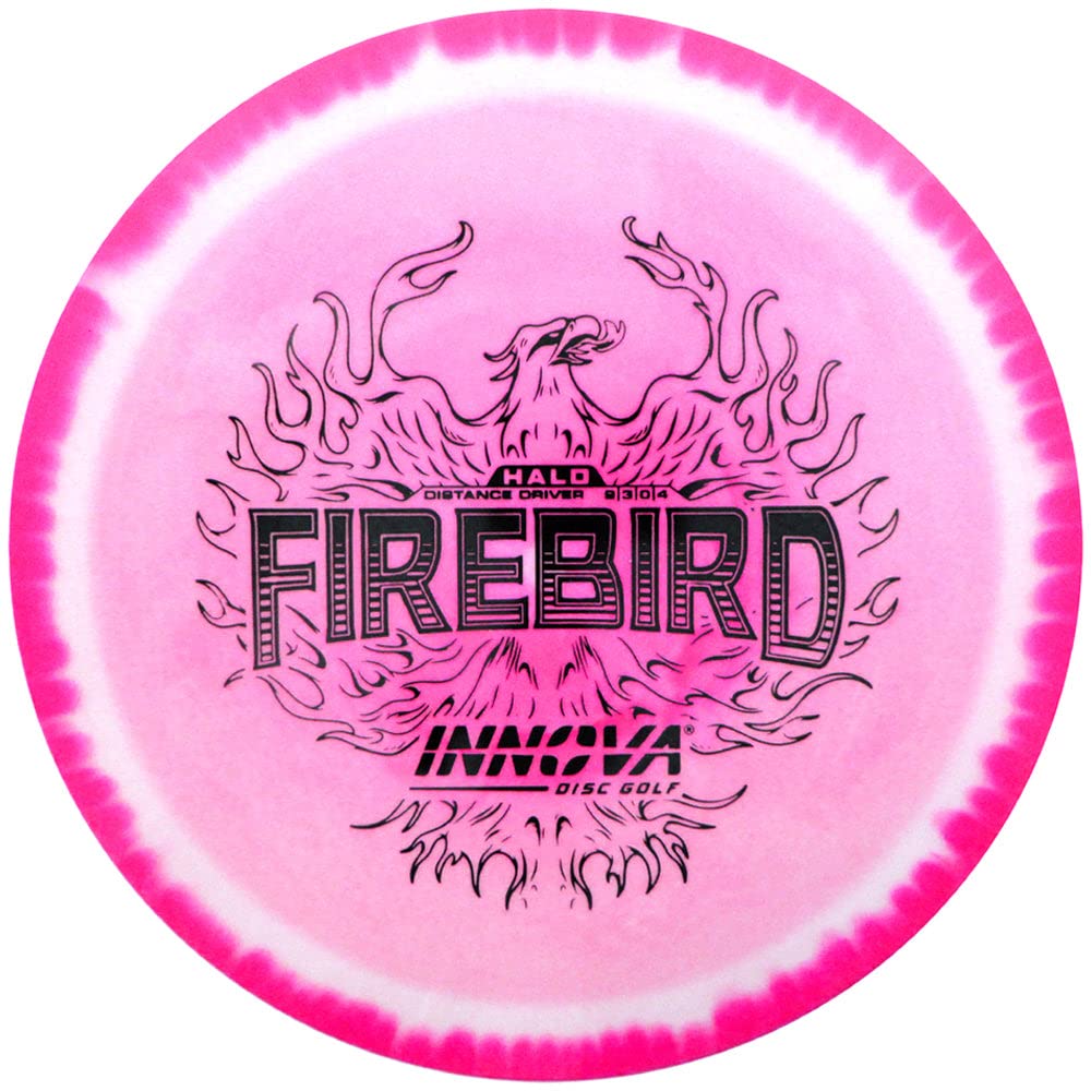 INNOVA Halo Star Firebird distance driver with Halo plastic for long-range control.