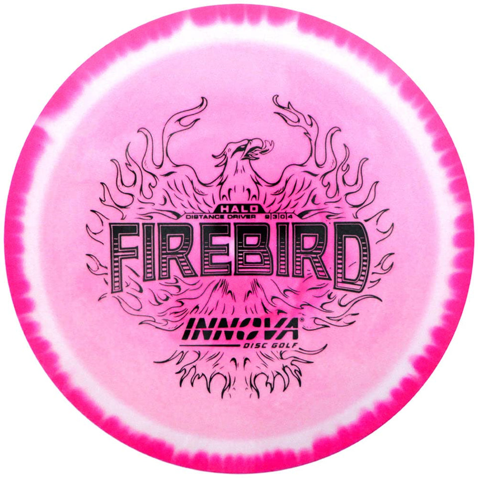 INNOVA Halo Star Firebird distance driver with Halo plastic for long-range control.