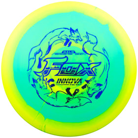 Innova Halo Star Fox midrange with comfortable rim improves grip on approaches.