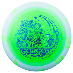 Innova Halo Star Gorgon back view with holiday stamp for visibility