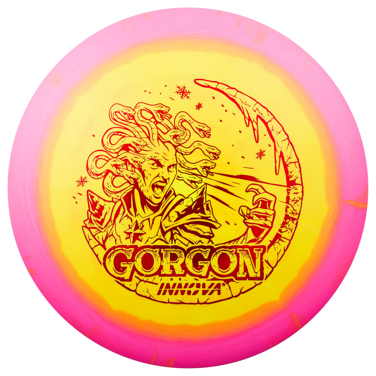 Innova Halo Star Gorgon side shot emphasizing control for accurate throws