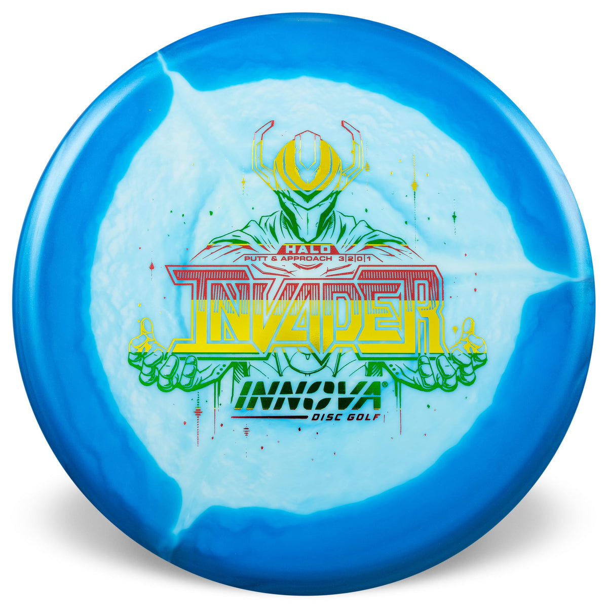 Innova Halo Star Invader delivers steady glide for controlled approaches.