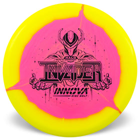 Innova Halo Star Invader putter top view showing straight-flight potential