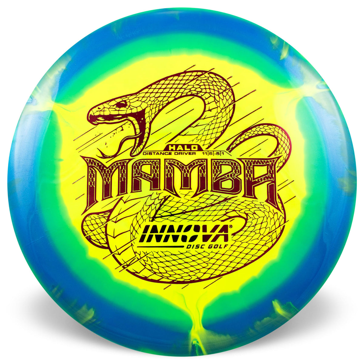 Innova Halo Star Mamba front view highlights two-tone halo rim for enhanced glide.