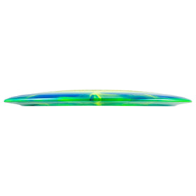 Halo rim closeup shows two-tone design for high visibility on course.