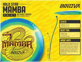 Innova Halo Star Mamba release supports precise turnover when throwing