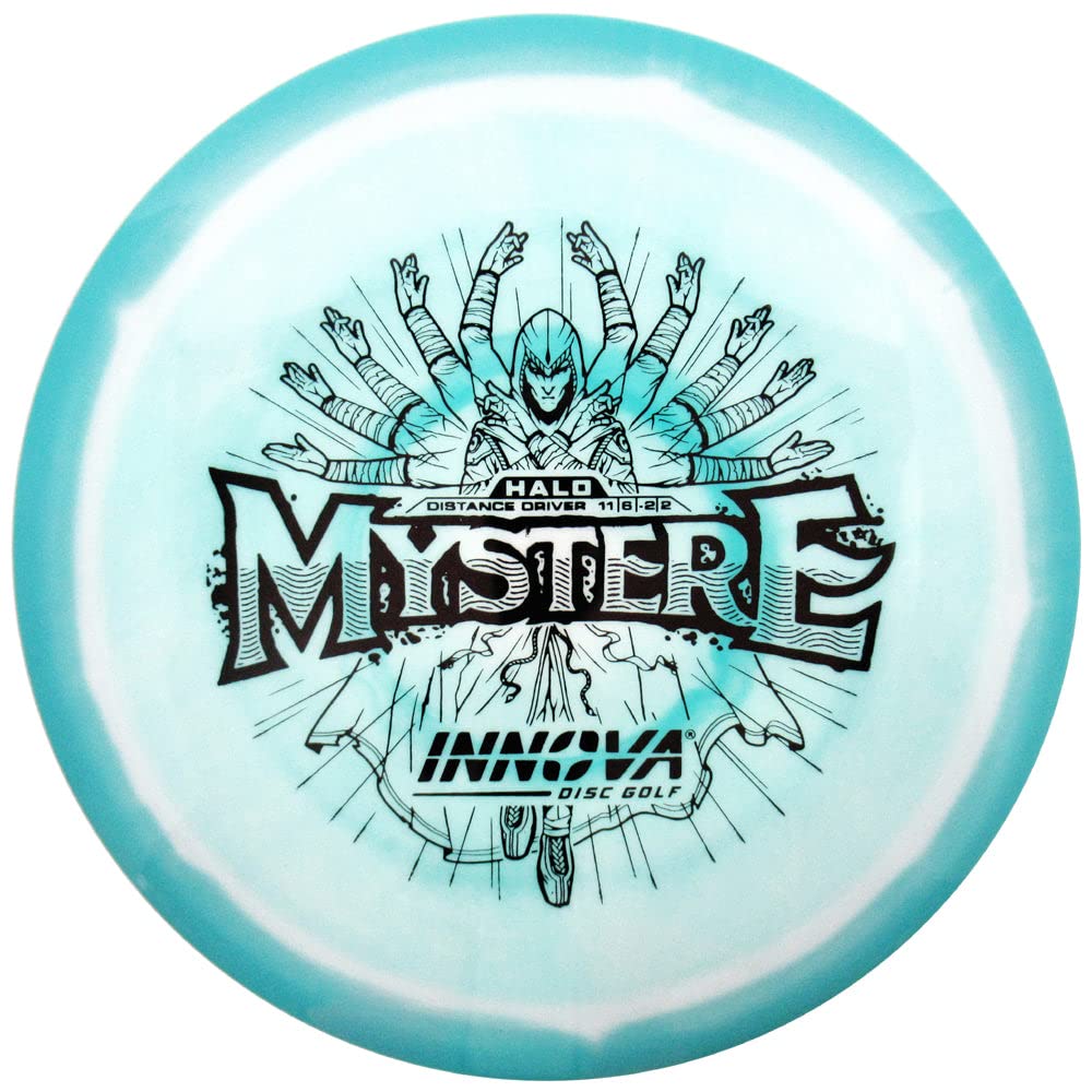 Innova Halo Star Mystere disc golf driver with two-tone Halo rim for precise distance throws