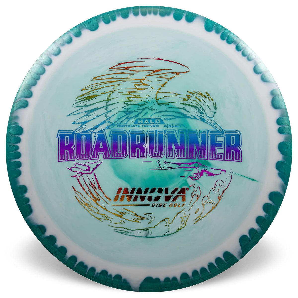 Innova Halo Star Roadrunner rim detail with durable Halo plastic
