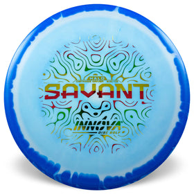 Innova Halo Star Savant in flight showing stable fairway control