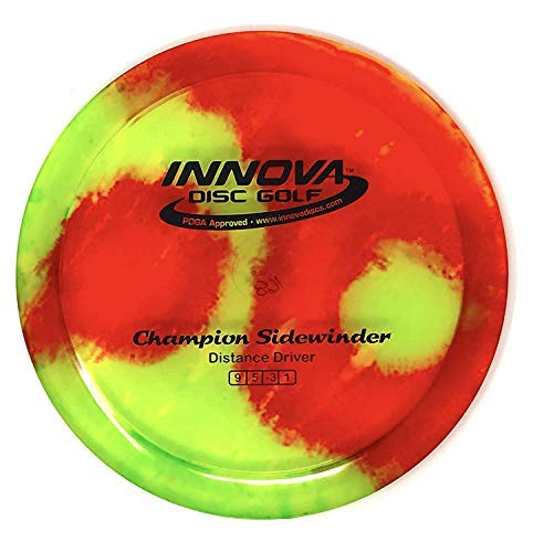 Innova I-Dye Champion Sidewinder with vibrant dye for controlled distance.