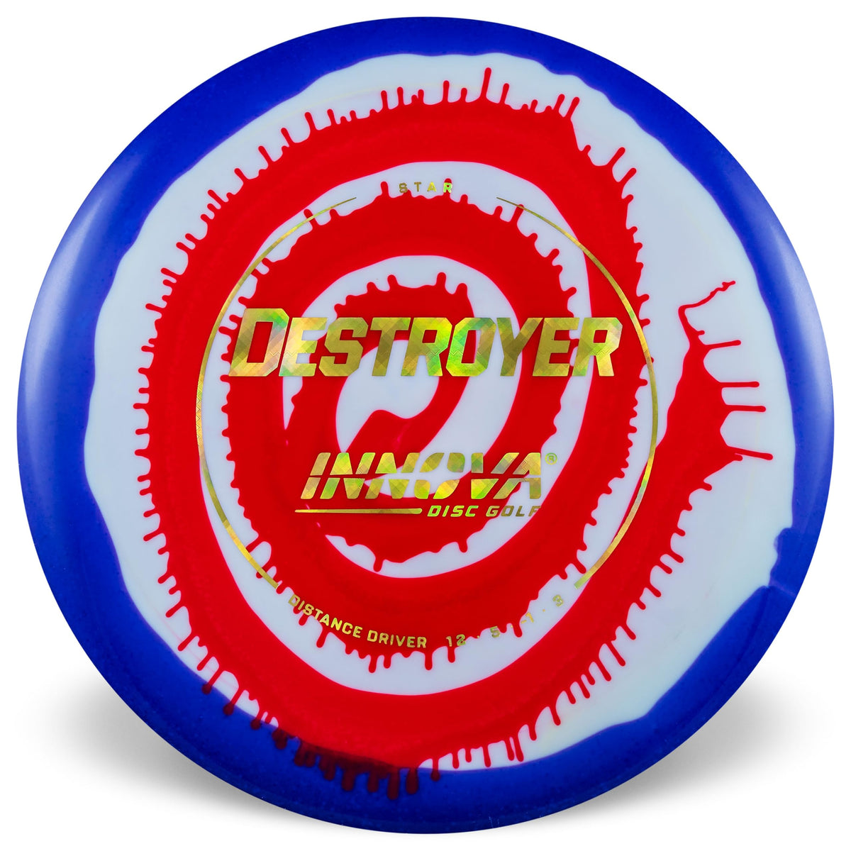 Innova IDye Star Destroyer flight path shows high speed stability and distance potential.