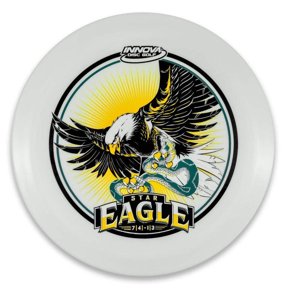 INNOVA INNfuse Star Eagle front view improves visibility and tee-shot confidence.