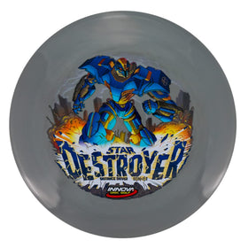 INNOVA InnVision Star Destroyer front view shows high-speed stability for long-distance throws.