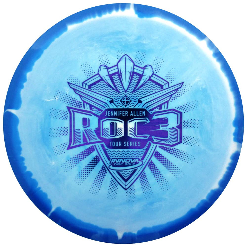Innova Jen Allen Halo Star Roc3 mid-range disc offers reliable control for approaches.