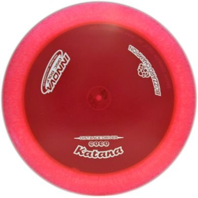 INNOVA Katana Blizzard 130-140g for fast, long turnover shots in tailwinds.