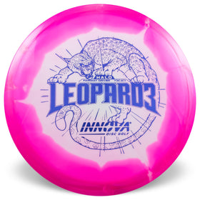 Innova Leopard3 in-hand grip promotes smooth, accurate releases.