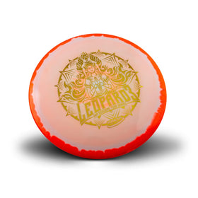 Innova Limited Edition Halo Plastic colorways improve on-course visibility for quick spotting.