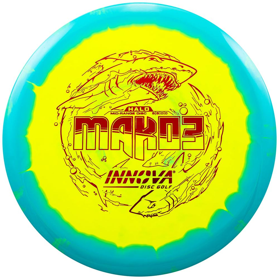 Innova Mako3 Halo Star midrange disc for straight flight and control.