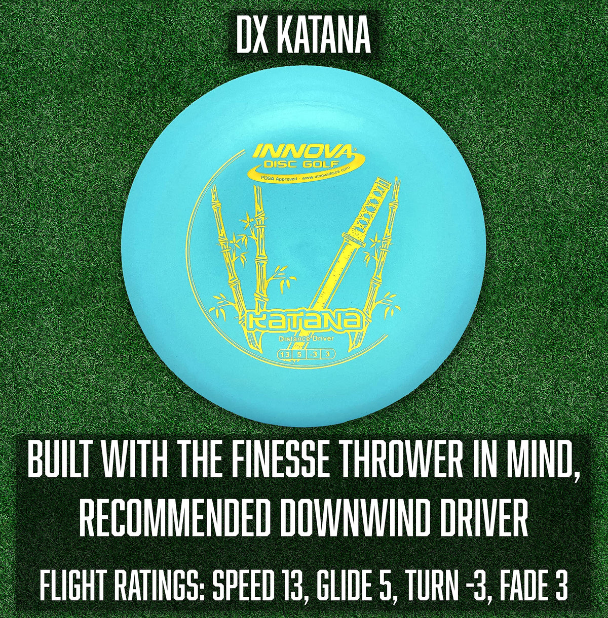 Innova Mako3 mid-range offering straight flights with minimal fade