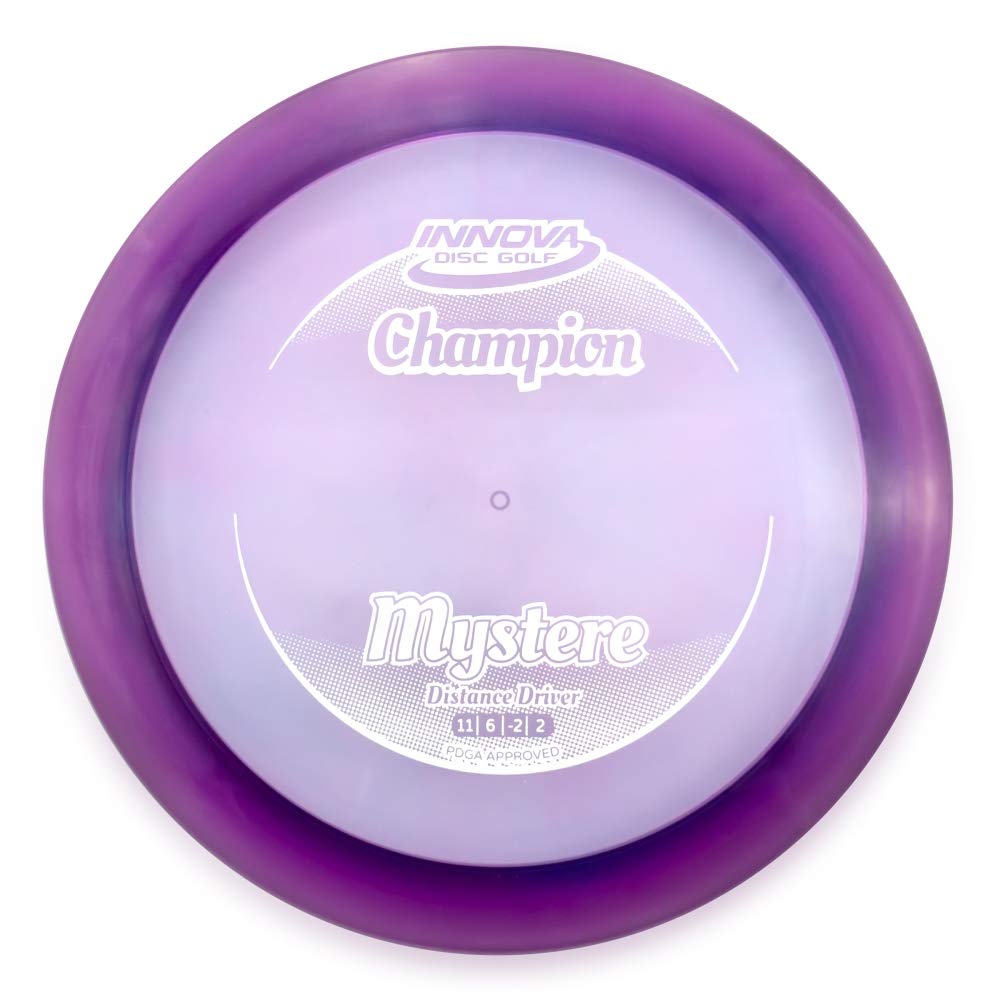 Innova Mystere distance driver 173–175g with extra glide and controlled fade.