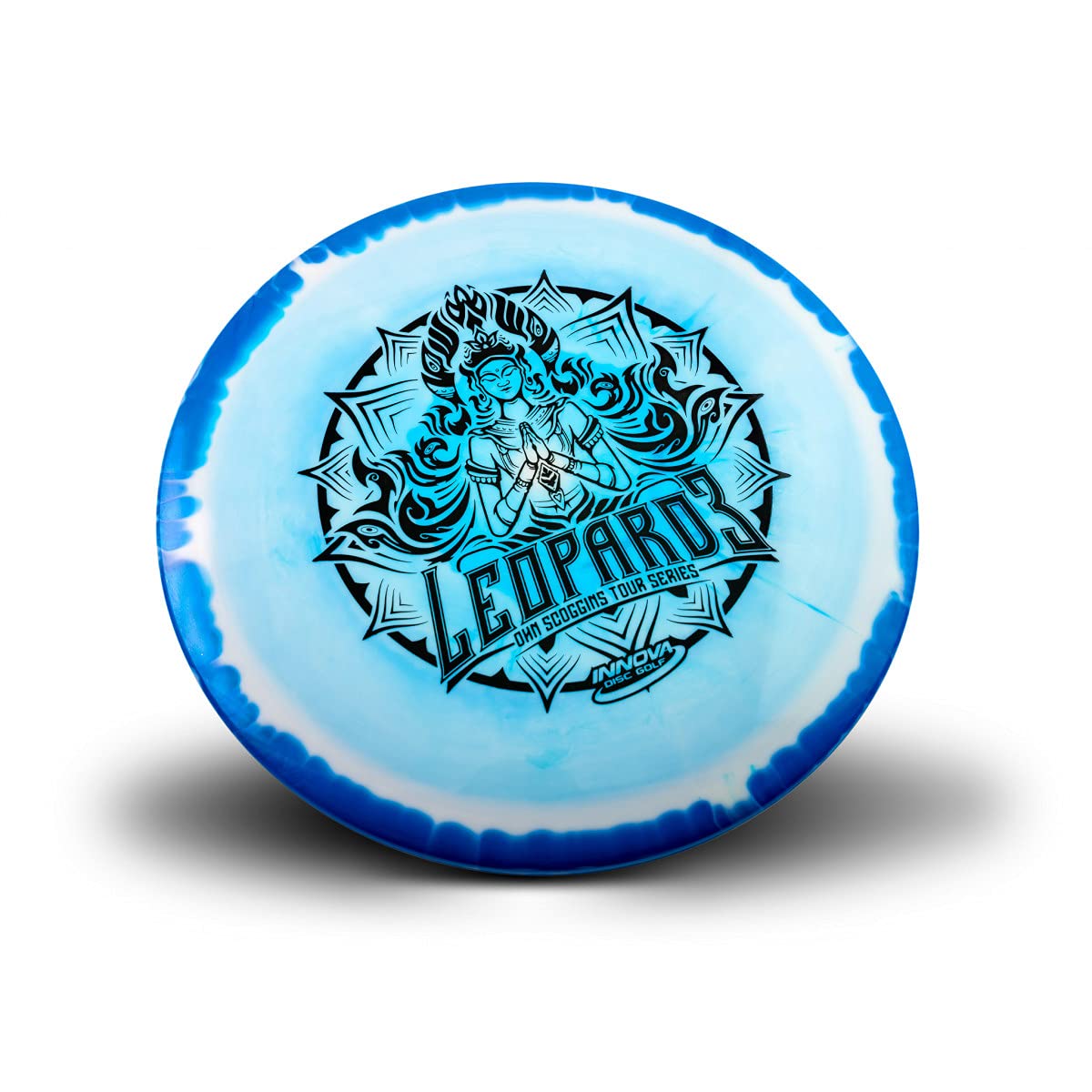 Innova Ohn Scoggins tour series hot stamp emphasizes precision and style on the fairway.