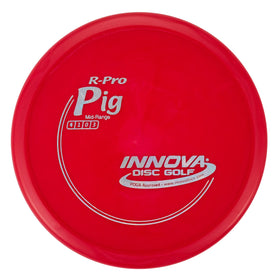 Innova Pig mid-range overstable throw for controlled wind approaches.