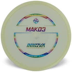 Innova Proto Glow Mako3 midrange offers straight flights and controlled hyzers.