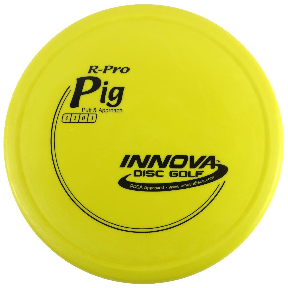 INNOVA Pig Putt & Approach disc with Thumtrac Rim for windy putts and precise sidearm throws